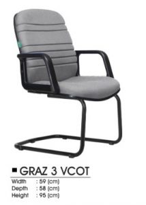 Kursi Kantor Decco Series GRAZ 3 VCOT