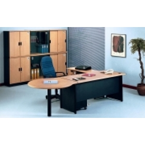 Meja Kantor Uno Classic series Beech