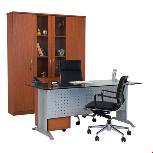Meja Kantor utama Aditech MG 02 (180cm) – Tanpa Laci