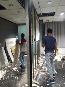 Jasa Bongkar Partisi Gypsum Kantor Jakarta